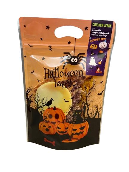 Halloween Series Chicken Jerky With 3 Topping Dog Treats