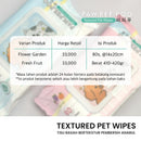 Textured Pet Wipes