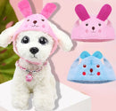 Pink Bunny Dog Hat