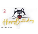 Barkday Cake Topper