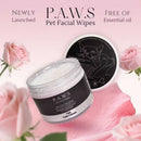 Rose & Chamomile Pet Facial Wipes
