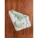 Green Daisy Lelap Blanket & Pillow Set for Pets