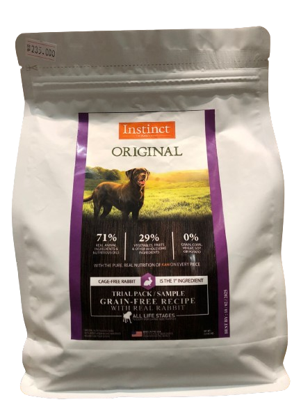 Original Grain-Free Rabbit Recipe Dry Dog Food - 1 KG