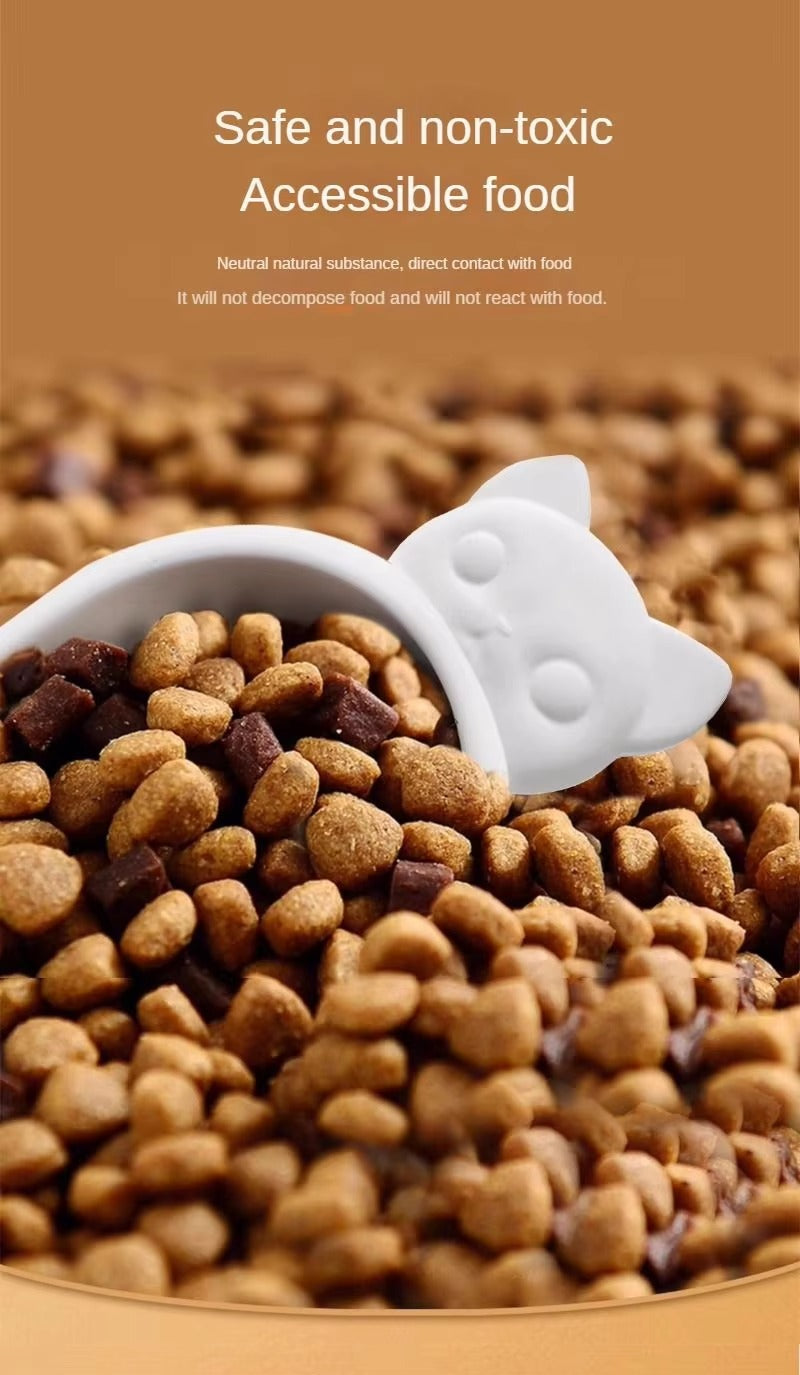 Diatomaceous Earth Pet Claw Handled Spoon - Long