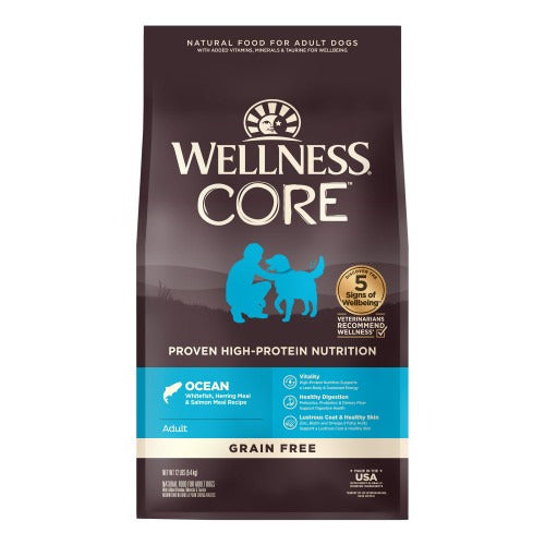 CORE Ocean Whitefish, Herring Meal & Salmon Meal Recipe Grain-Free Dry Dog Food