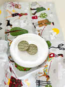 Chicken Cheese Waffle Cookies Treats for Dogs & Cats