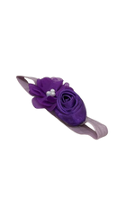 Purple Flower Bandana