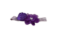 Purple Flower Bandana