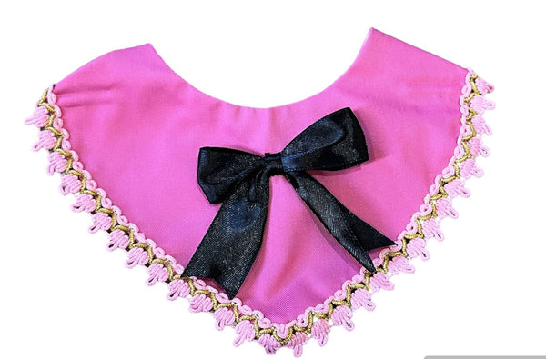 Black Ribbon Pink Bandana For Pets