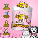 CATPOW Aloe Vera Ear Wipes For Cats and Dogs