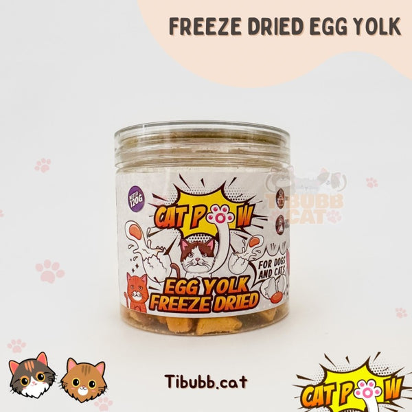Freeze-Dried Egg Yolk Dog and Cat Treats
