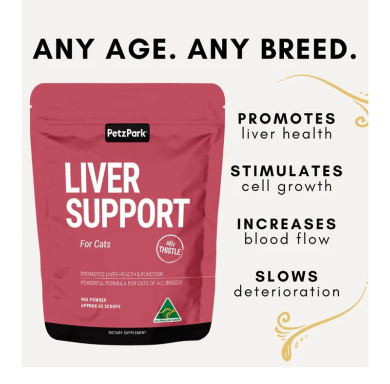 Liver Support With Milk Thistle For Cats