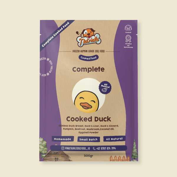 Nutriale Complete and Balance Duck Cooked Dog Food