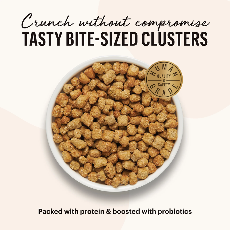 Whole Food Clusters Turkey & Chicken Recipe Grain-Free Dry Cat Food