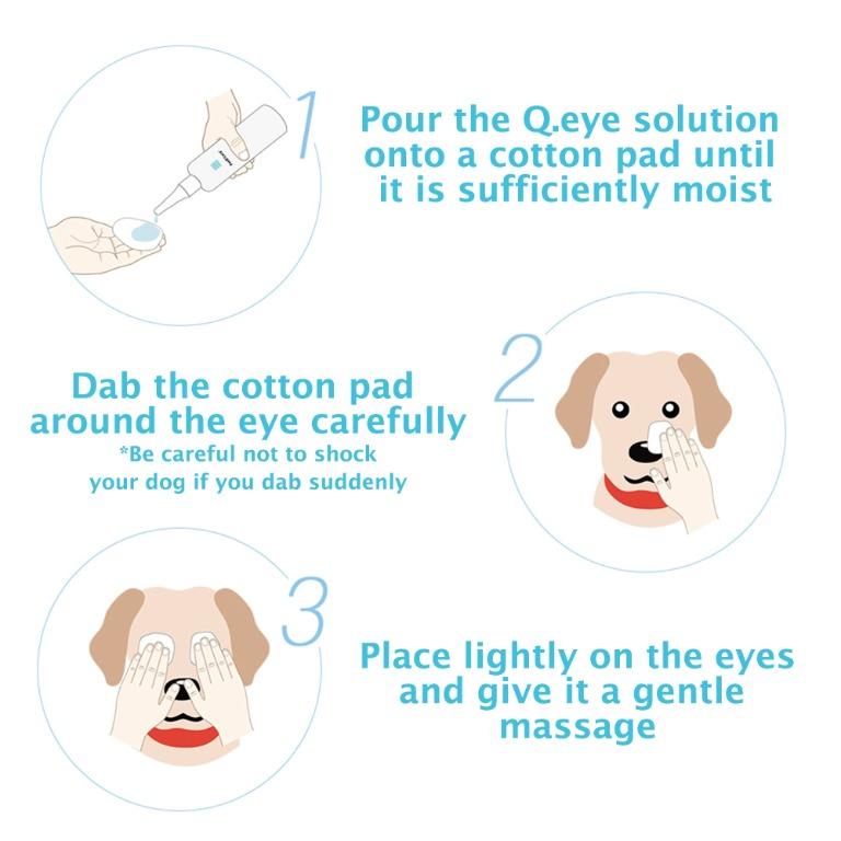 PetO'CERA Q-Eye Tear Stain Remover For Dog and Cat