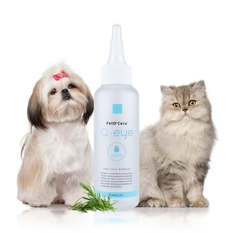 PetO'CERA Q-Eye Tear Stain Remover For Dog and Cat