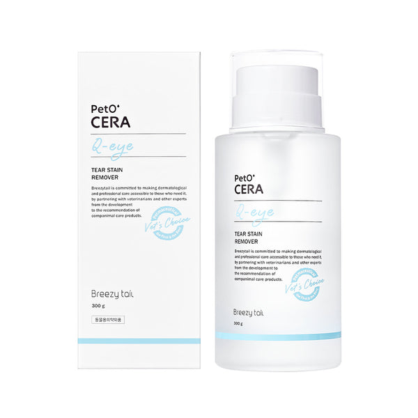 PetO'CERA Q-Eye Tear Stain Remover For Dog and Cat