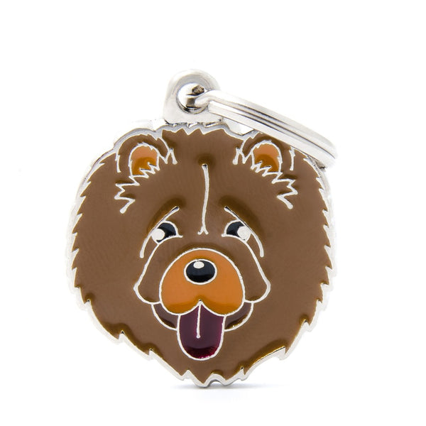 ID Tag - Friends Collection - Chow Chow Dog Tag | Personalized Cat Dog Tag