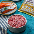 Chicken with Cooked Salmon and Tripe Raw Dogs and Cats Food