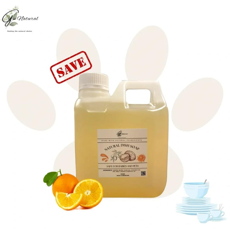 Pet Friendly Natural Dish Soap Orange