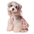 Pattern Overall Pink Dress