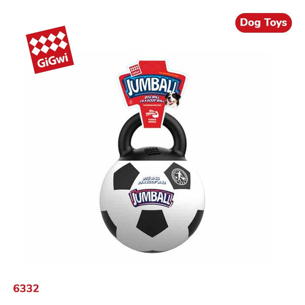 Jumball With Rubber Dog Toy
