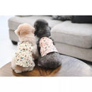 Pattern Overall Pink Dress