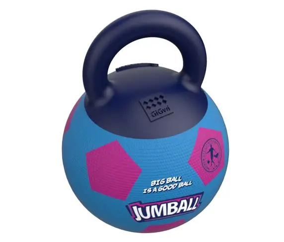 Jumball With Rubber Dog Toy