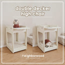 Double Decker High Chair For Dog & Cat