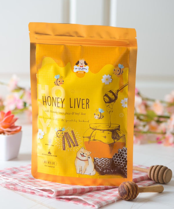 Honey Liver With Manuka Honey Glaze & Beef Liver Dog Treats