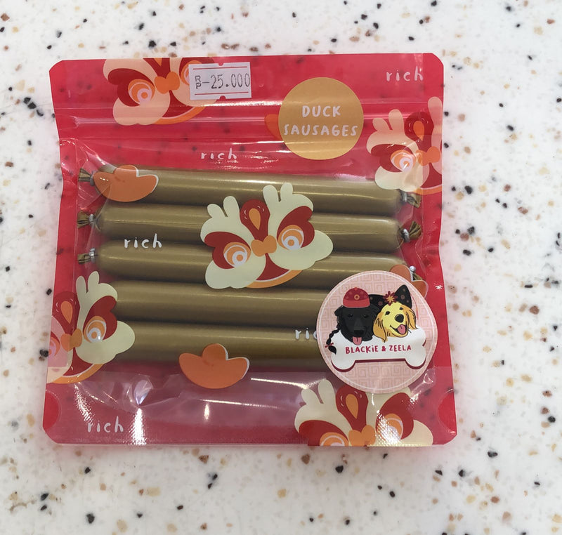 Duck Sausages Dog Treats