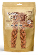 Braided Bully Stick Dog Treats - Medium (2pcs)