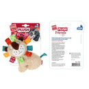 Lion Plush Friendz With Squeaker Ring Dog Toy
