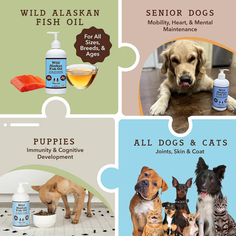 Wild Alaskan Fish Oil For Dogs - 16oz
