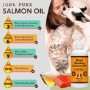 Wild Alaskan Salmon Oil For Dogs - 16oz