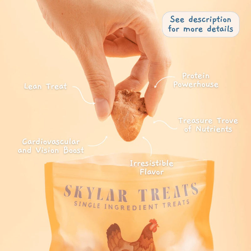Freeze Dried Chicken Heart Dog and Cat Treats