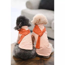 Orange Striped Top Shirt Clothes