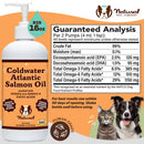 Coldwater Atlantic Salmon Oil For Dogs - 16oz