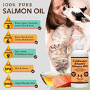 Coldwater Atlantic Salmon Oil For Dogs - 16oz