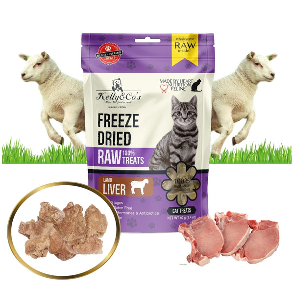 Freeze Dried Lamb Liver Cat Treat