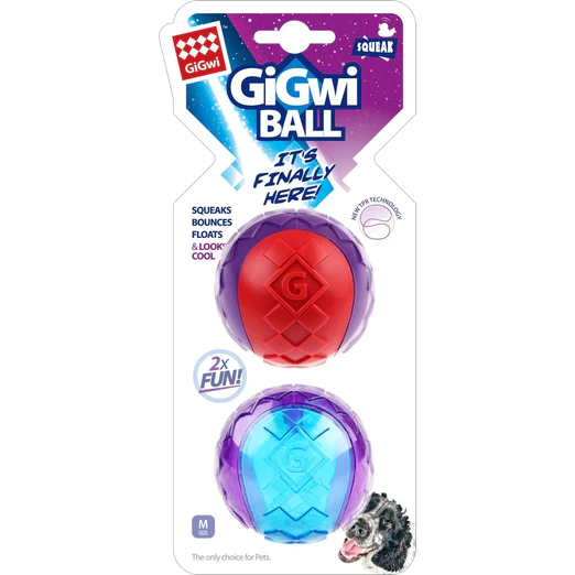 Ball With Squeaker Solid Dog Toy