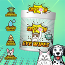 CATPOW Aloe Vera Eye Wipes For Cats and Dogs