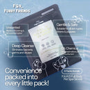 Full Body Pet Spa Gloves - Bundle of six