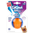 Ball With Squeaker Solid Dog Toy - Blue Orange