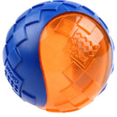 Ball With Squeaker Solid Dog Toy - Blue Orange