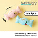 Candy Blue and Pink Skueaky Pet Toys
