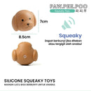 Poodle Silicone Skueaky Pet Toys