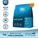 Fish & Chicken Baked Cat Food