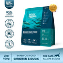 Chicken & Duck Baked Cat Food