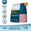 Chicken & Duck Baked Dog Food for Puppies